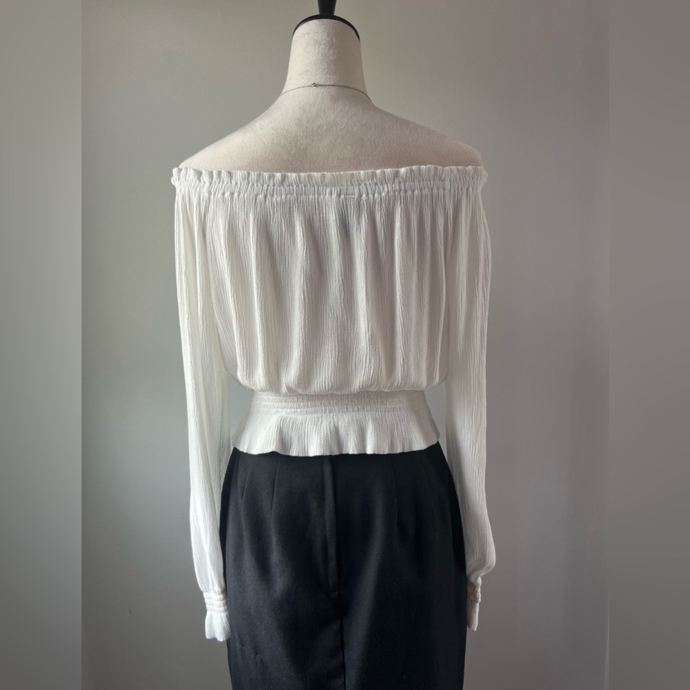 H&M White Boho Top - Picture 3 of 8